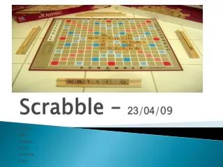 scrabble 23 04 09