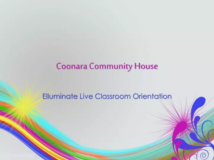 coonara community house