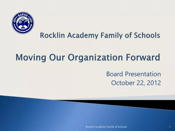 rocklin academy family of schools moving our organization forward