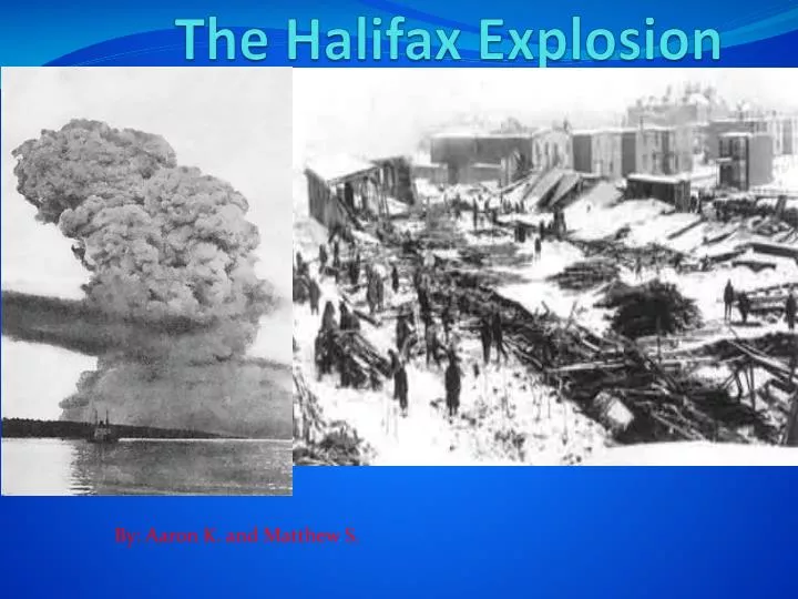 the halifax explosion