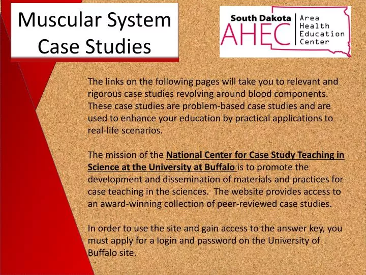 muscular system case studies