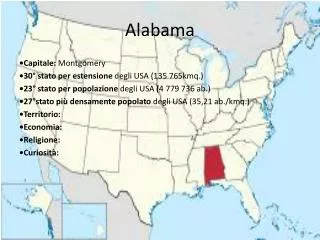 alabama
