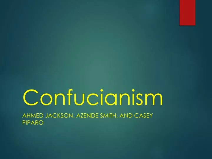 confucianism