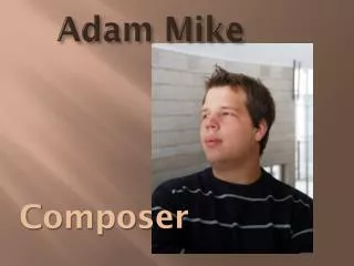 Adam Mike