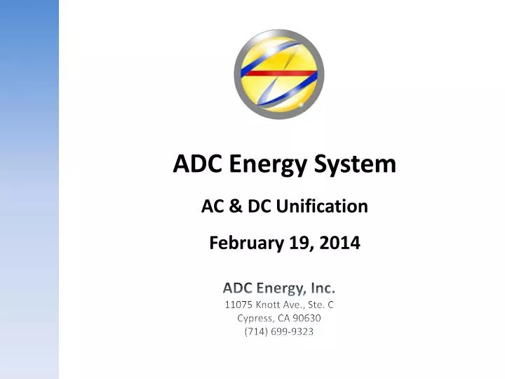 adc energy system ac dc unification february 19 2014