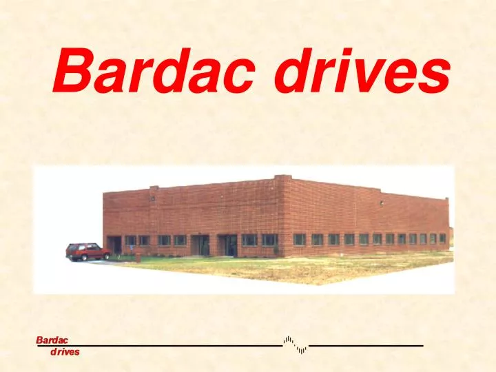 bardac drives