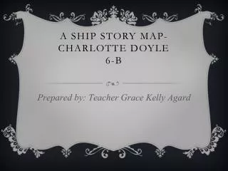 a Ship story Map - Charlotte DOYLE 6-b