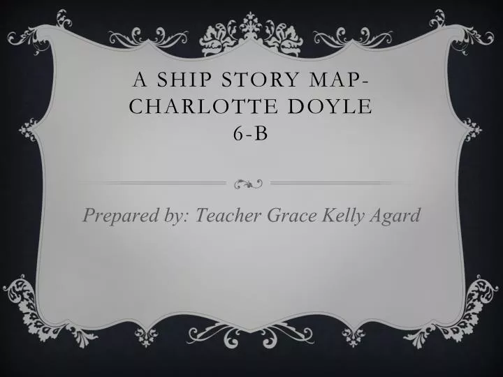 a ship story map charlotte doyle 6 b
