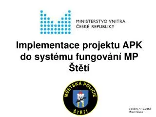 implementace projektu apk do syst mu fungov n mp t t