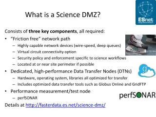 What is a Science DMZ?