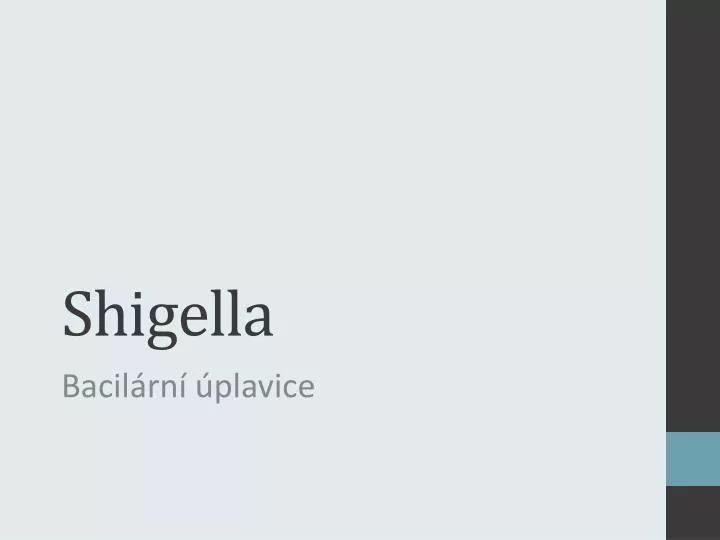 shigella