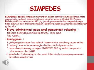 simpedes