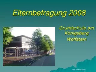 elternbefragung 2008