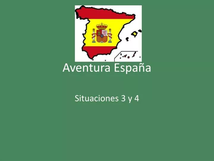 aventura espa a