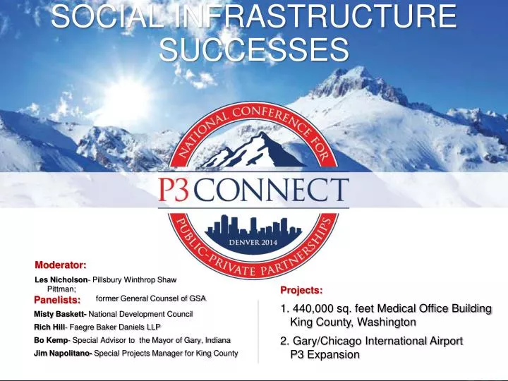 social infrastructure successes