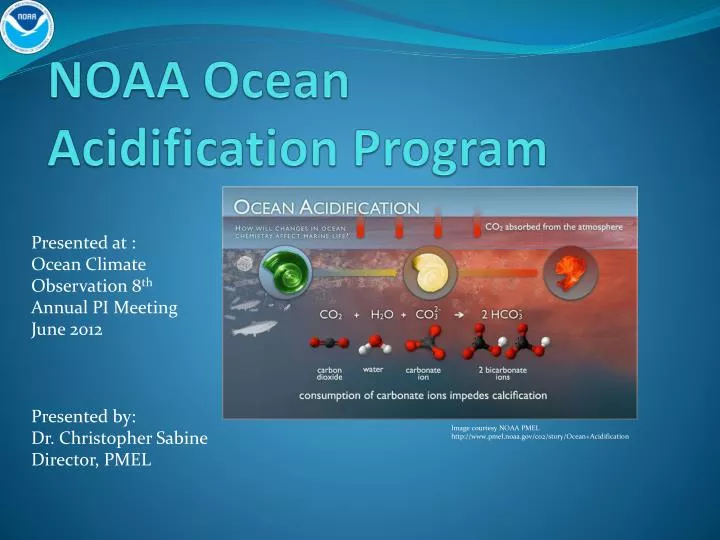 noaa ocean acidification program