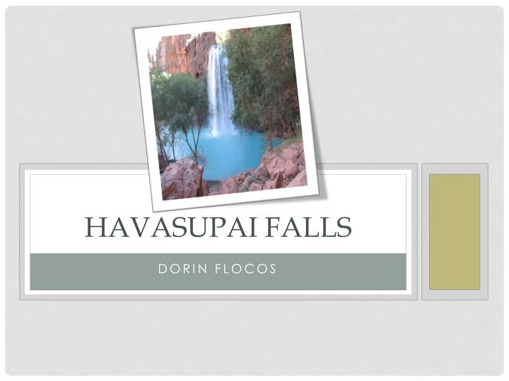 havasupai falls