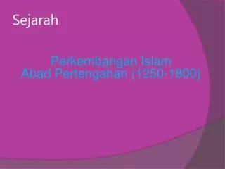 sejarah