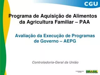 avalia o da execu o de programas de governo aepg