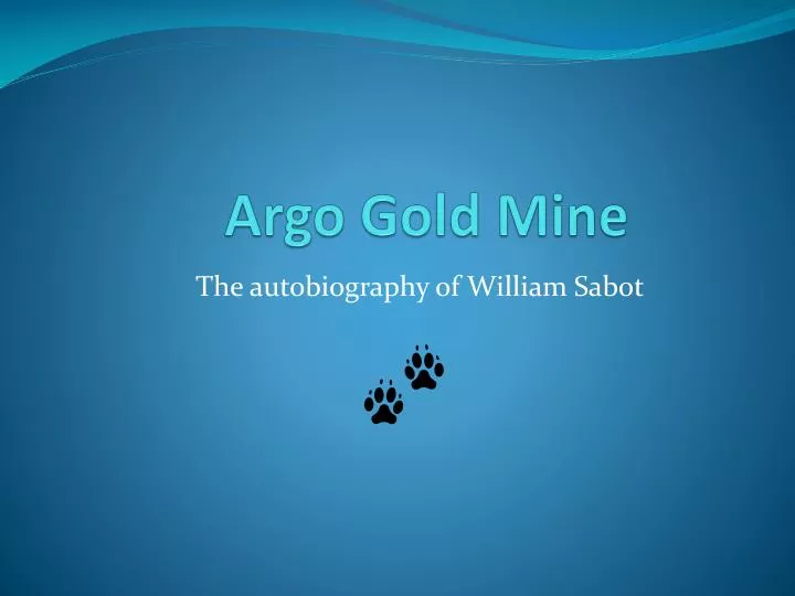 argo gold mine