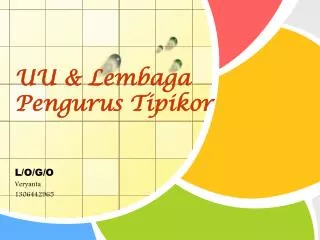 uu lembaga pengurus tipikor