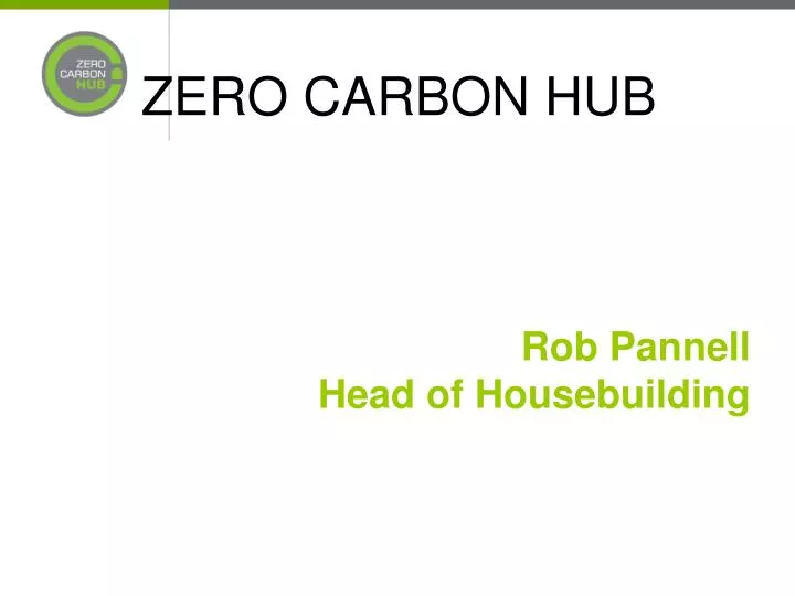 zero carbon hub