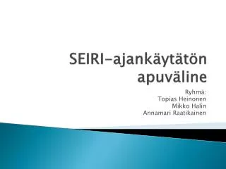 seiri ajank yt t n apuv line