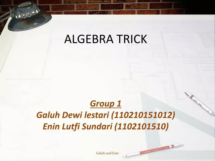 algebr a trick