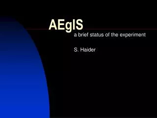 AEgIS