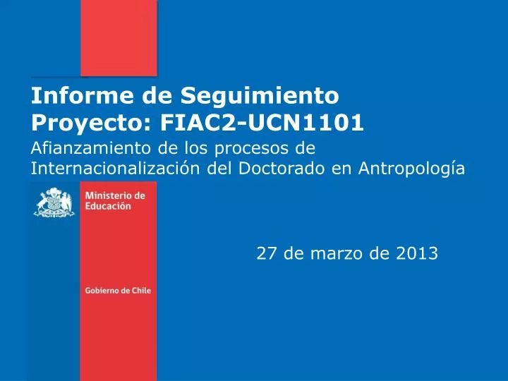 informe de seguimiento proyecto fiac2 ucn1101