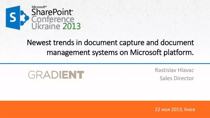 newest trends in document capture and document management systems on microsoft platform