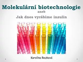 molekul rn biotechnologie