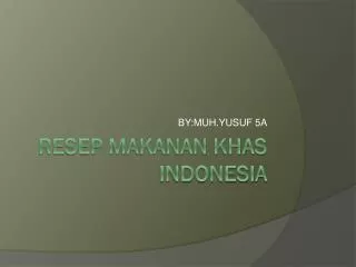 by muh yusuf 5a