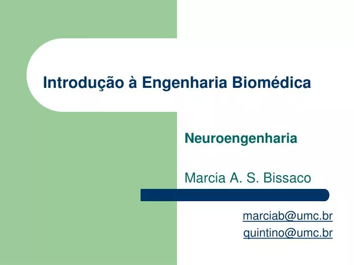 PPT - Introdução à Engenharia Biomédica PowerPoint Presentation, Free ...