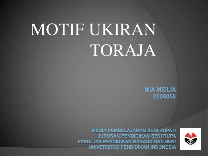 motif ukiran toraja