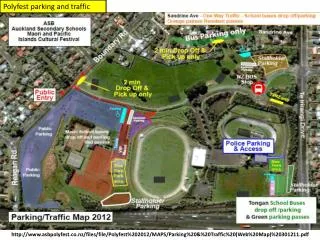 Polyfest parking and traffic