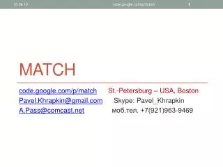 match