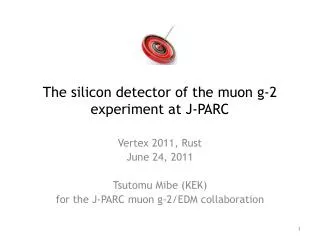 The silicon detector of the muon g-2 experiment at J-PARC