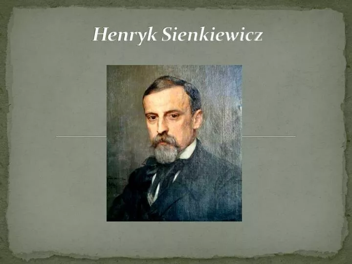henryk sienkiewicz