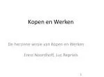 Kopen en Werken - slide 1