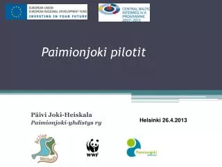 paimionjoki pilotit
