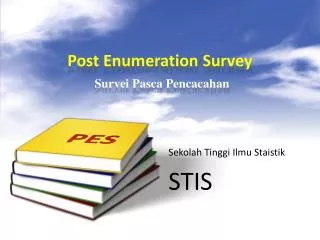 post enumeration survey survei pasca pencacahan