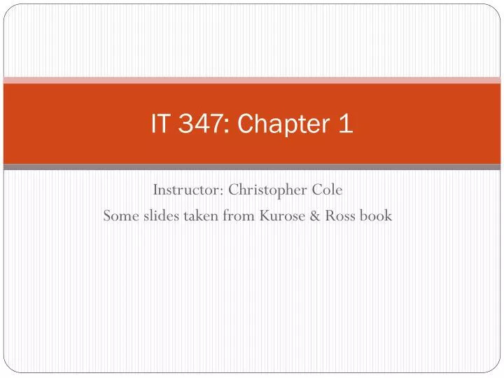 it 347 chapter 1