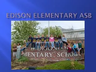 Edison Elementary ASB