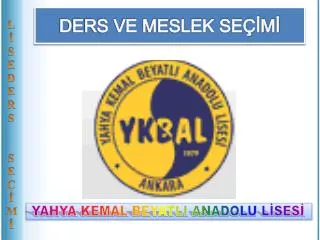 ders ve meslek se m