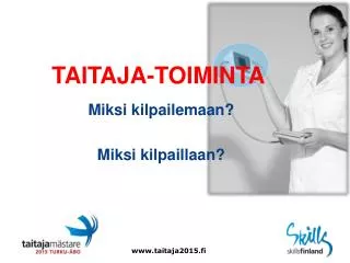 taitaja toiminta