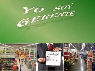 yo soy gerente