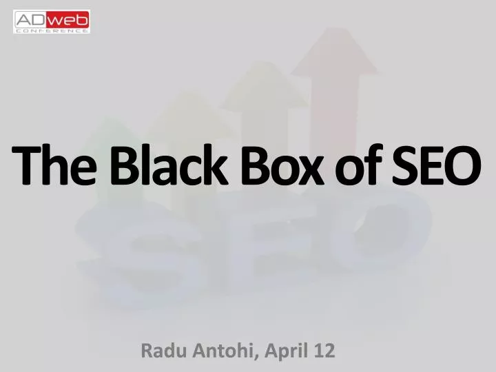 the black b ox of seo