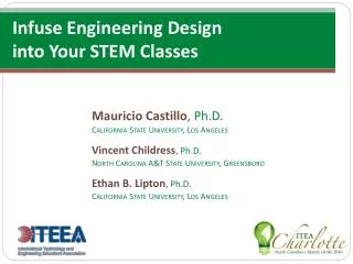 Infuse Engineering Design into Your STEM Classes