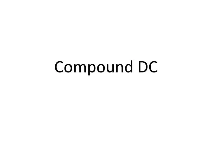 compound dc